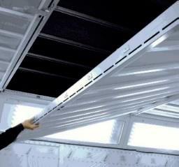 Ubicación de los filtros de techo Plenum al interior de la cabina de pintura