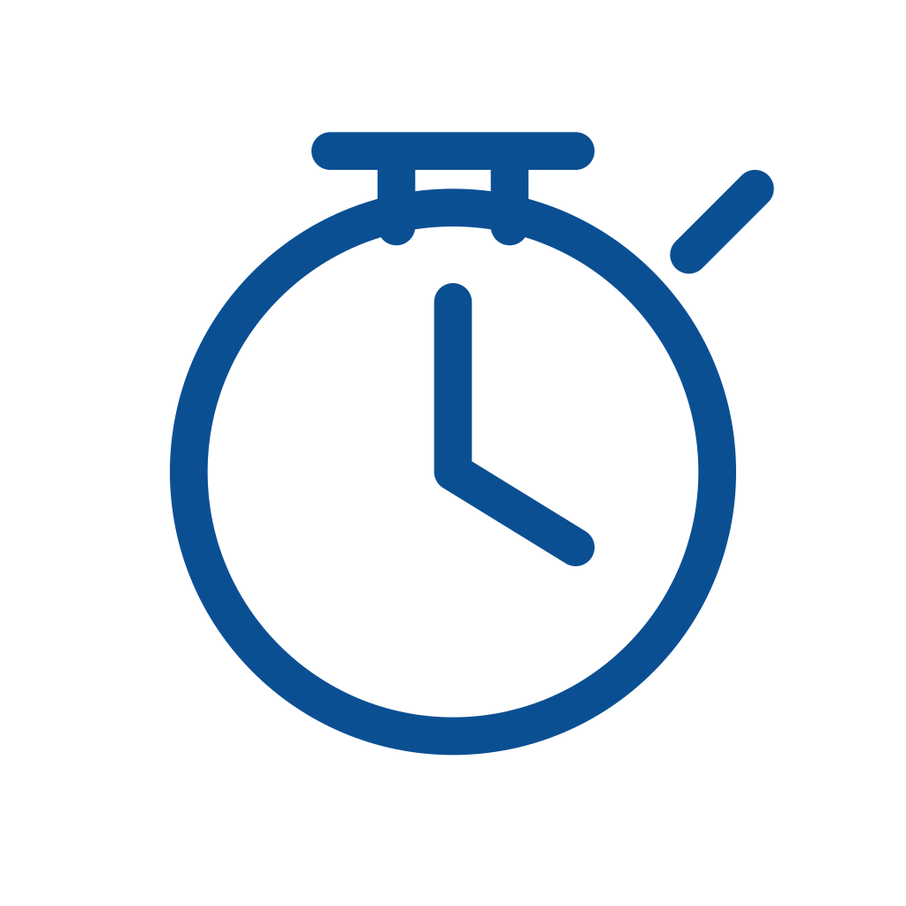 Icono de aumento en tiempos de secado